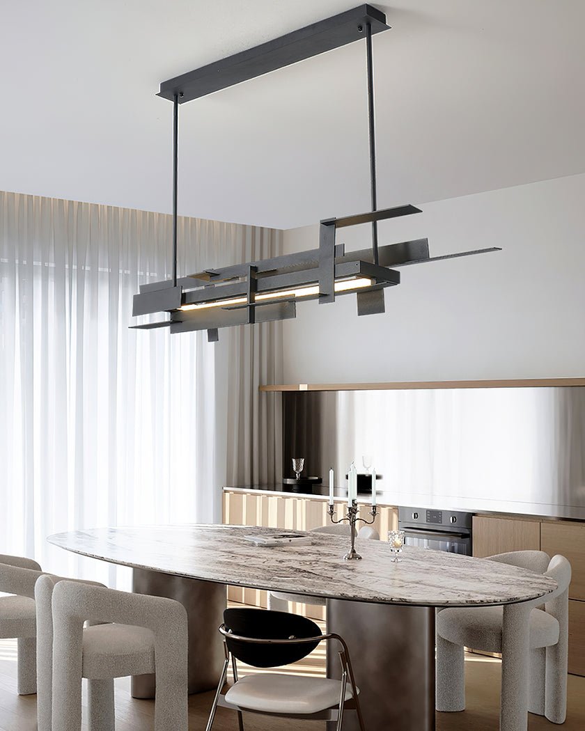Orlenace Suspension Géométrique en Métal - Neutralighting