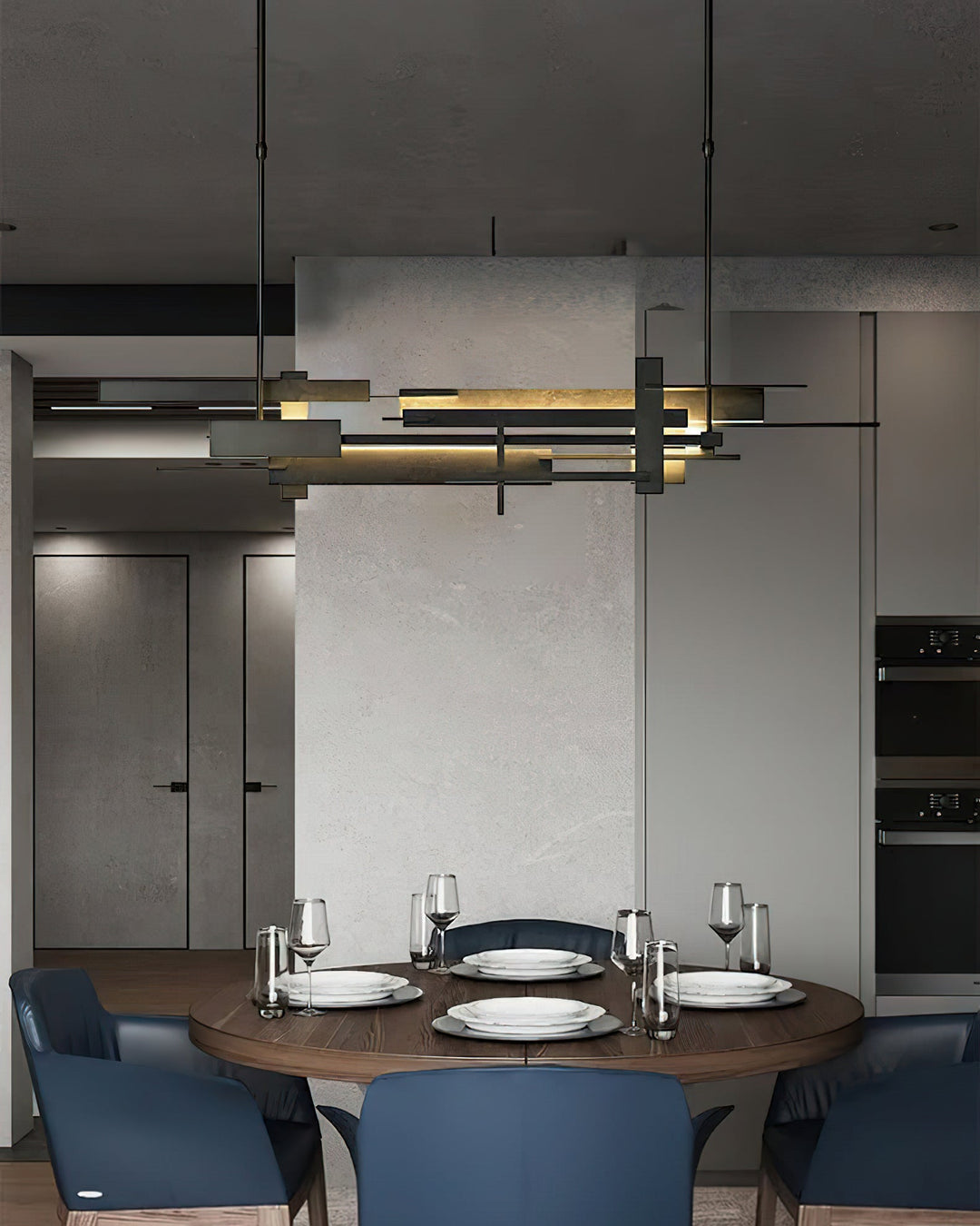 Orlenace Suspension Géométrique en Métal - Neutralighting