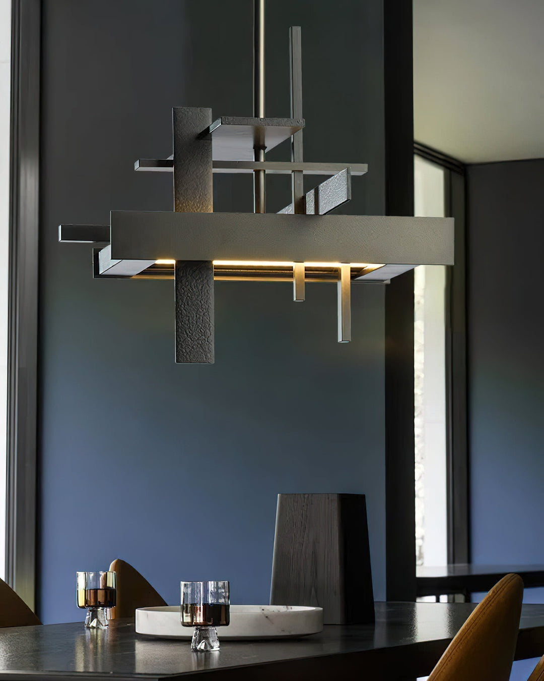 Orlenace Suspension Géométrique en Métal - Neutralighting