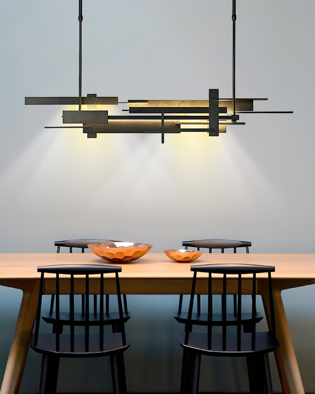 Orlenace Suspension Géométrique en Métal - Neutralighting