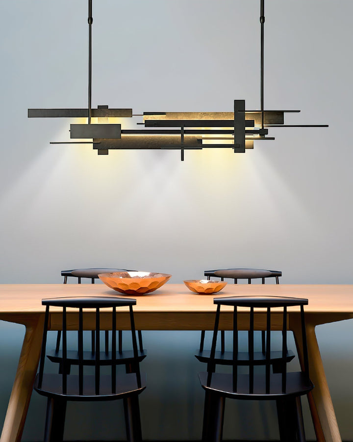 Orlenace Suspension Géométrique en Métal - Neutralighting