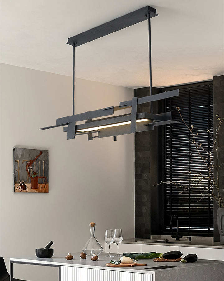 Orlenace Suspension Géométrique en Métal - Neutralighting