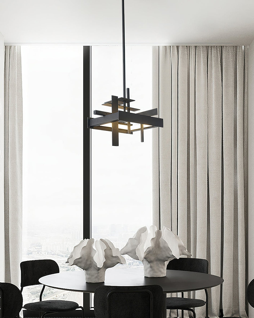 Orlenace Suspension Géométrique en Métal - Neutralighting