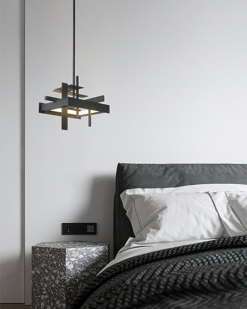 Orlenace Suspension Géométrique en Métal - Neutralighting