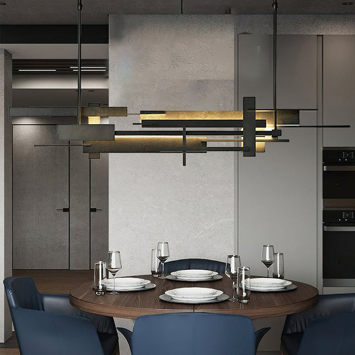 Orlenace Suspension Géométrique en Métal - Neutralighting