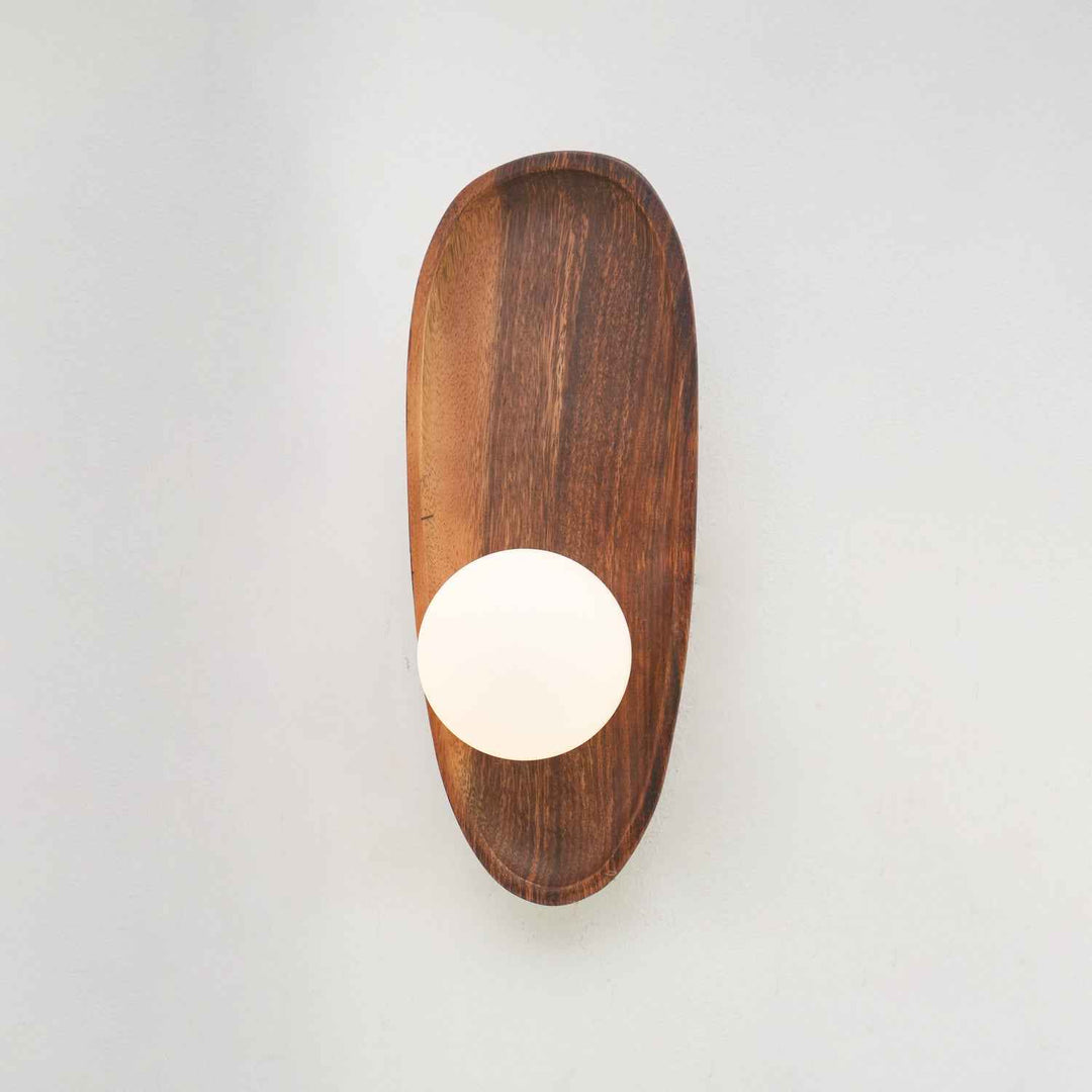 Keith Verre 20cm Blanc LED