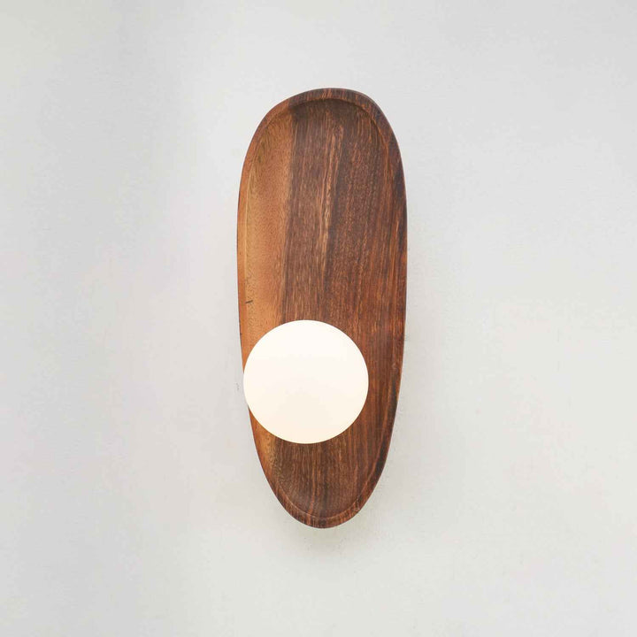 Keith Verre 20cm Blanc LED