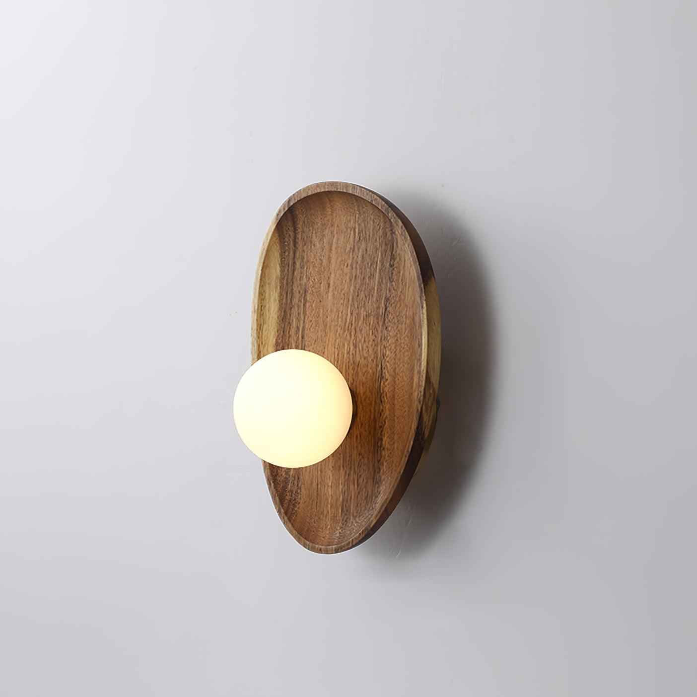 Keith Verre 20cm Blanc LED