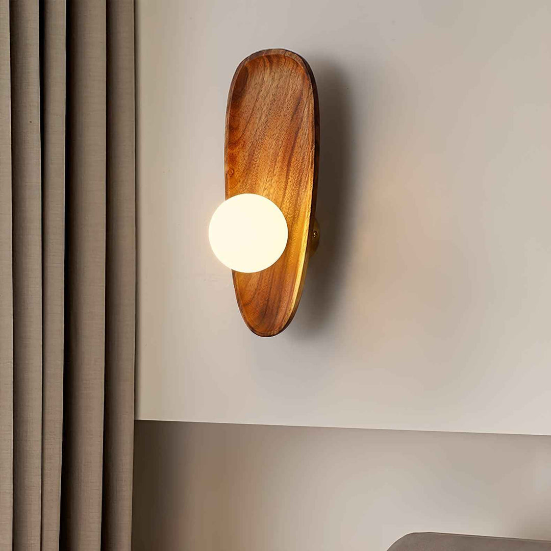 Keith Verre 20cm Blanc LED