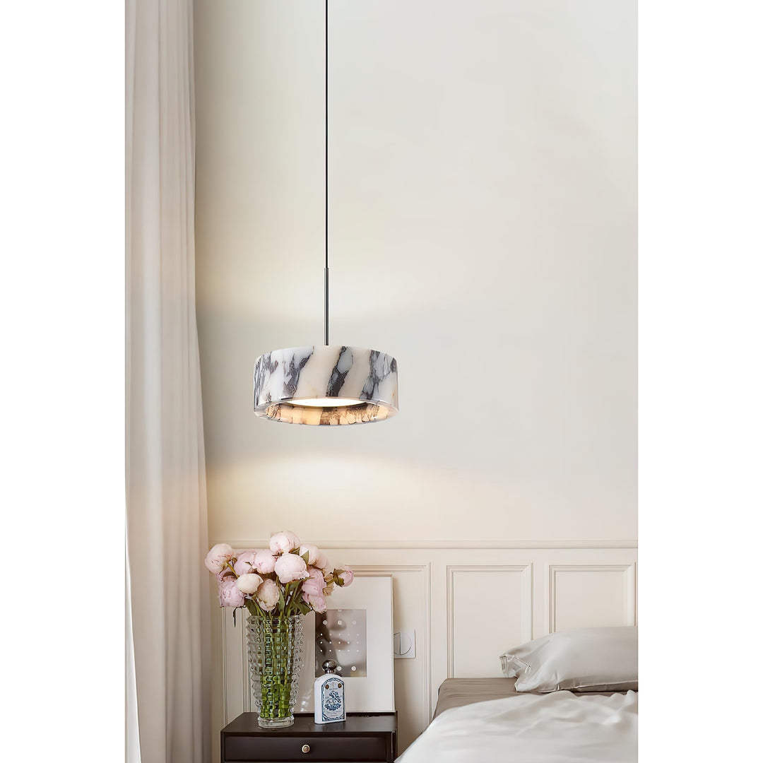Glide Suspension Marbre Métal Moderne - Neutralighting