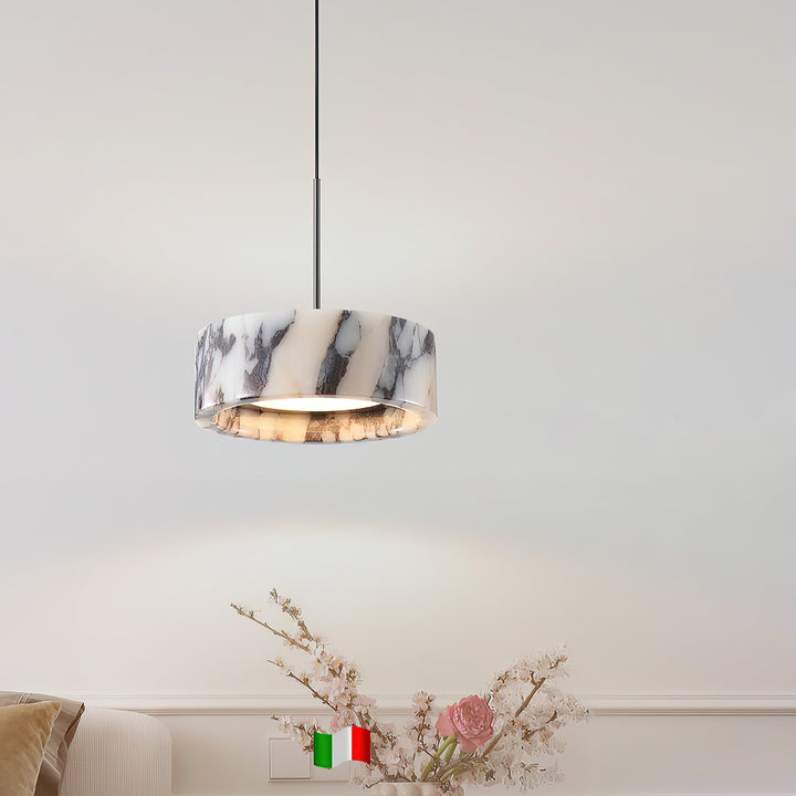 Glide Suspension Marbre Métal Moderne - Neutralighting