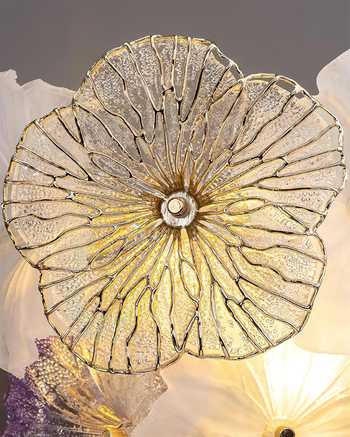 Elaria Applique Murale Accent Pétale en Verre - Neutralighting