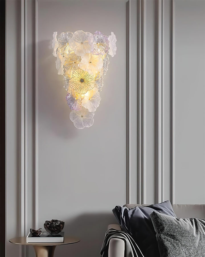 Elaria Applique Murale Accent Pétale en Verre - Neutralighting