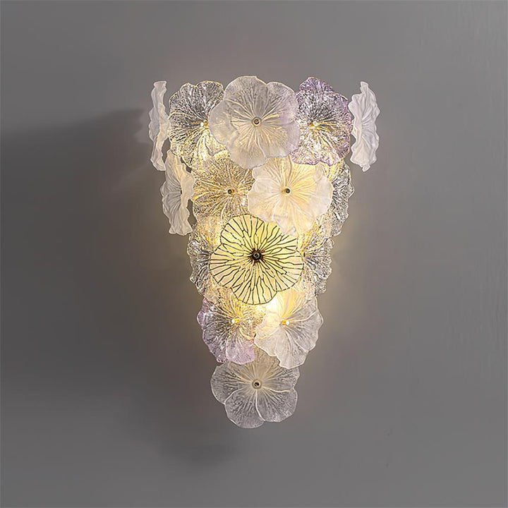 Elaria Applique Murale Accent Pétale en Verre - Neutralighting
