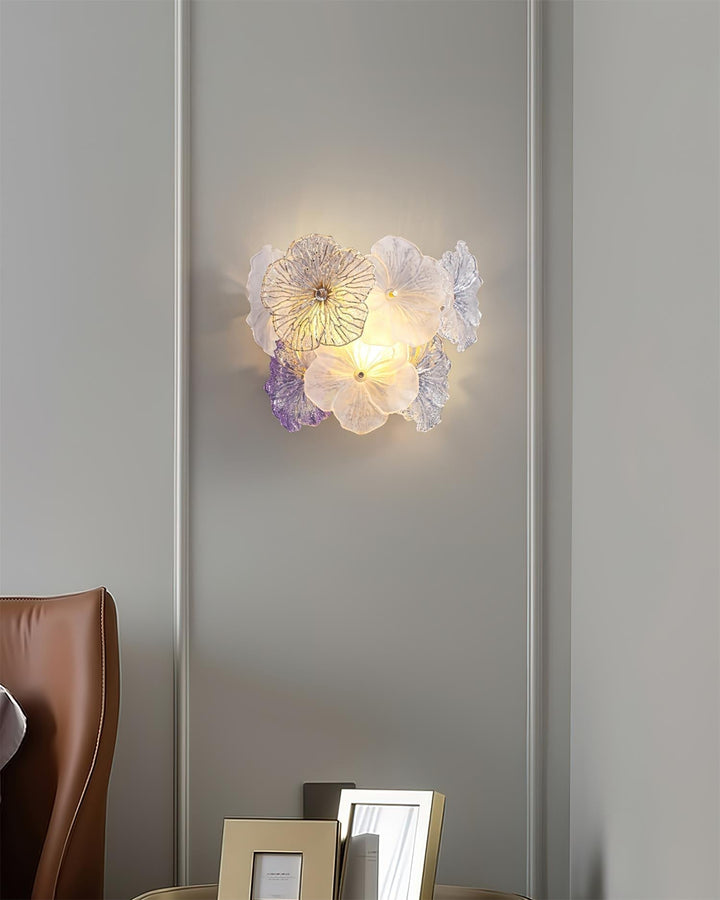 Elaria Applique Murale Accent Pétale en Verre - Neutralighting