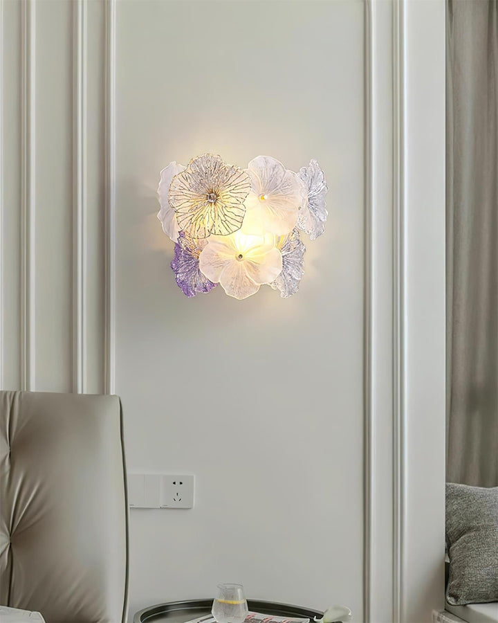 Elaria Applique Murale Accent Pétale en Verre - Neutralighting