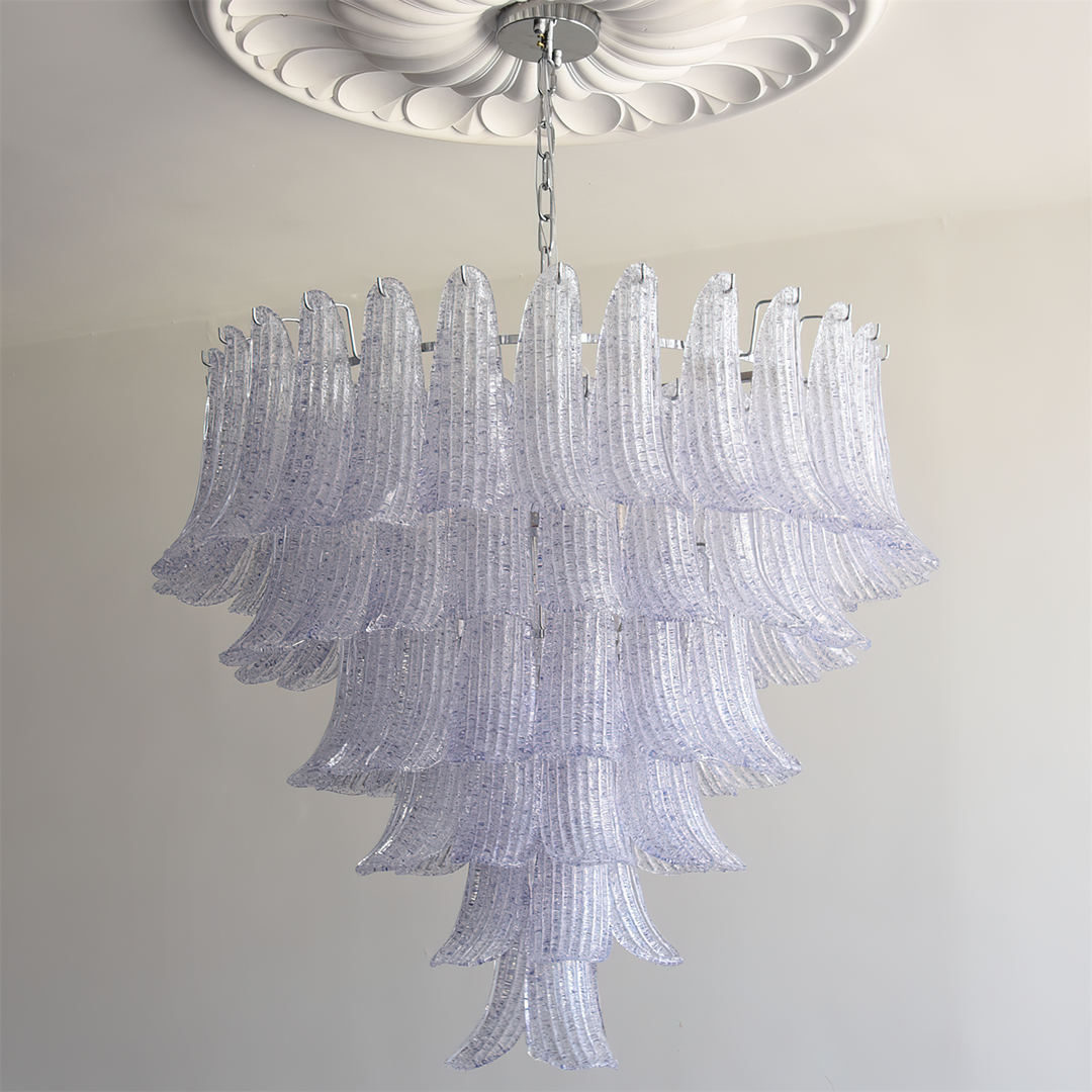 ElenaLustre Pétales En Verre En Forme De Main Sur Cadre Superposé - Neutralighting