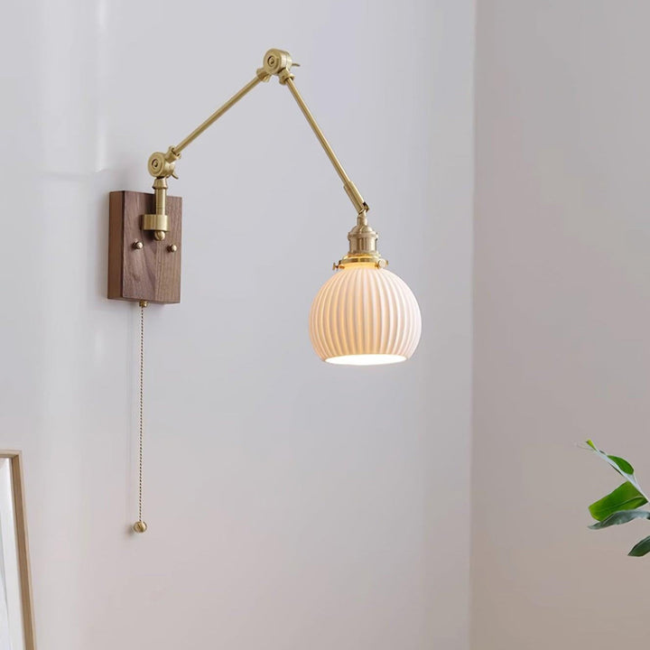 Brione Applique Murale Vintage Bras Pivotant Réglable - Neutralighting