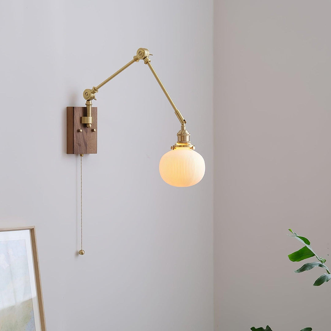 Brione Applique Murale Vintage Bras Pivotant Réglable - Neutralighting