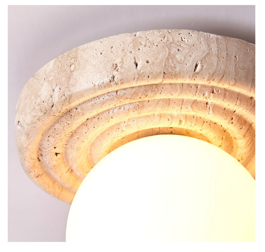Carmen Travertin Plafonnier - Neutralighting