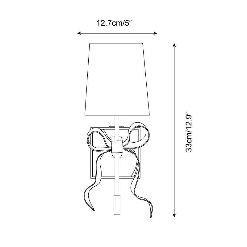 Tyler Applique Murale Moderne en Tissu - Neutralighting