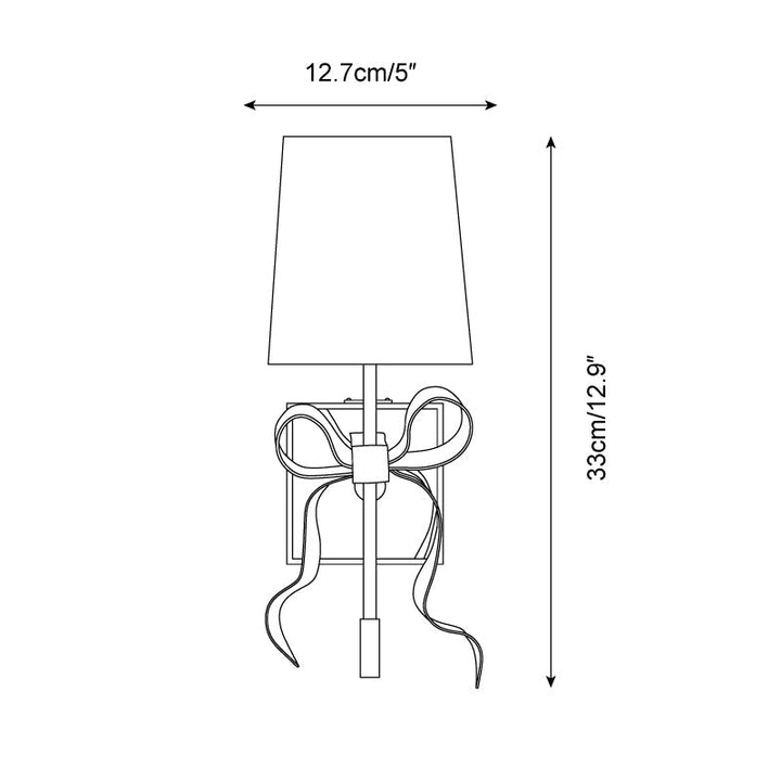 Tyler Applique Murale Moderne en Tissu - Neutralighting