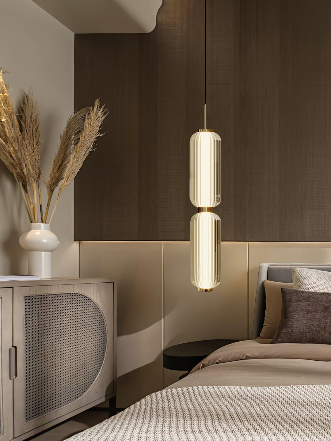 Cylindra Lampe Pendante en Verre Moderne - Neutralighting