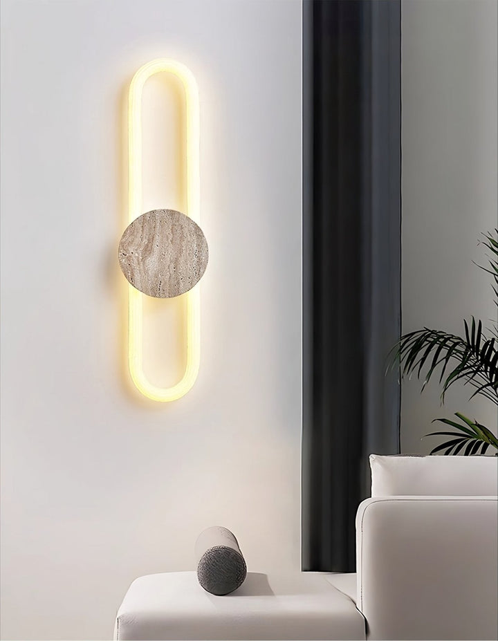 Mysole Applique Murale Travertin - Neutralighting