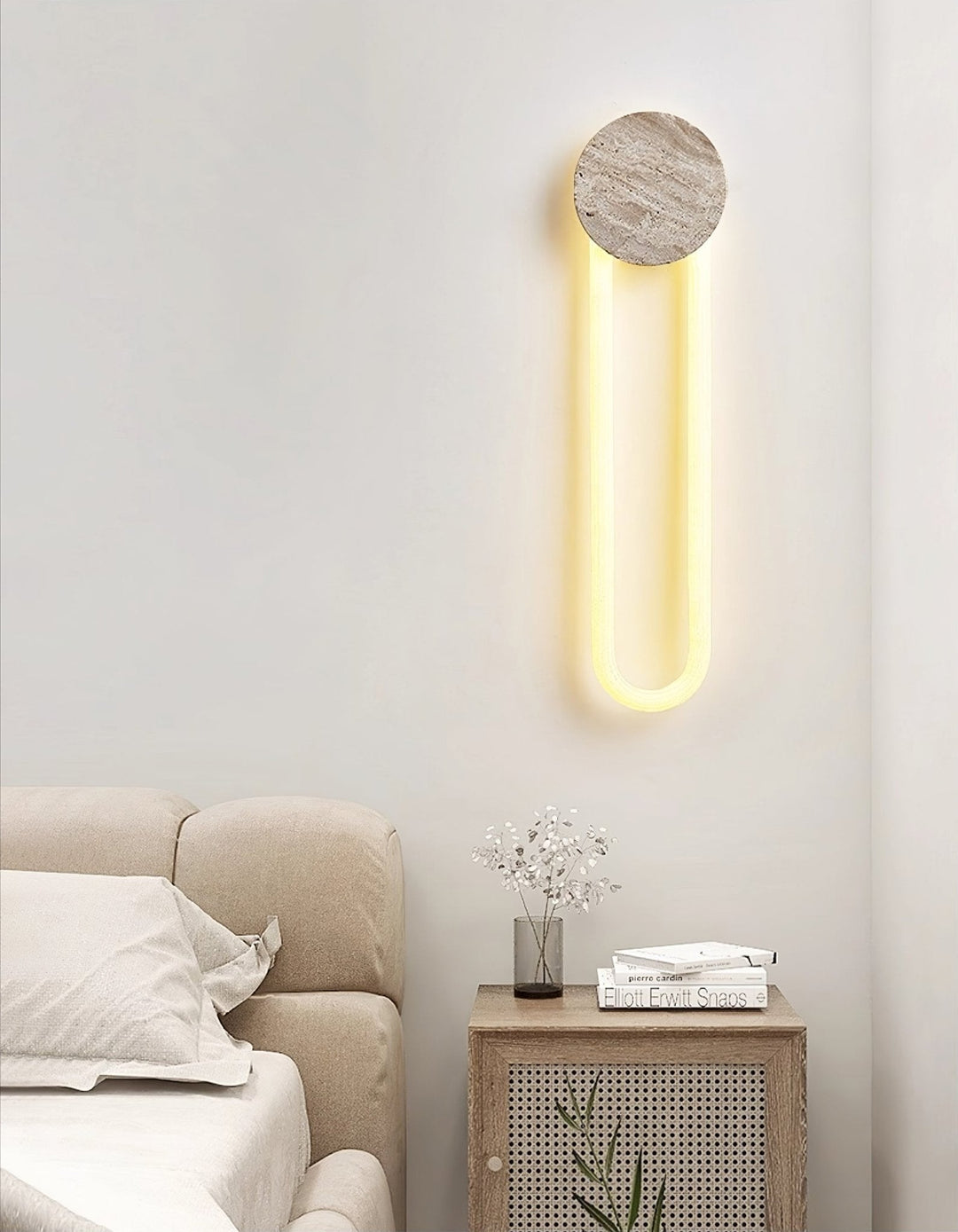Mysole Applique Murale Travertin - Neutralighting