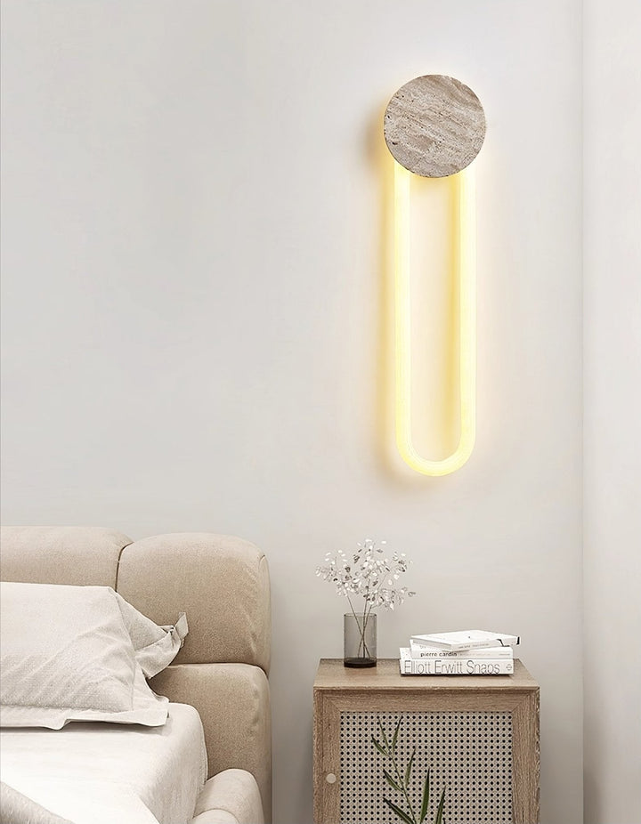 Mysole Applique Murale Travertin - Neutralighting