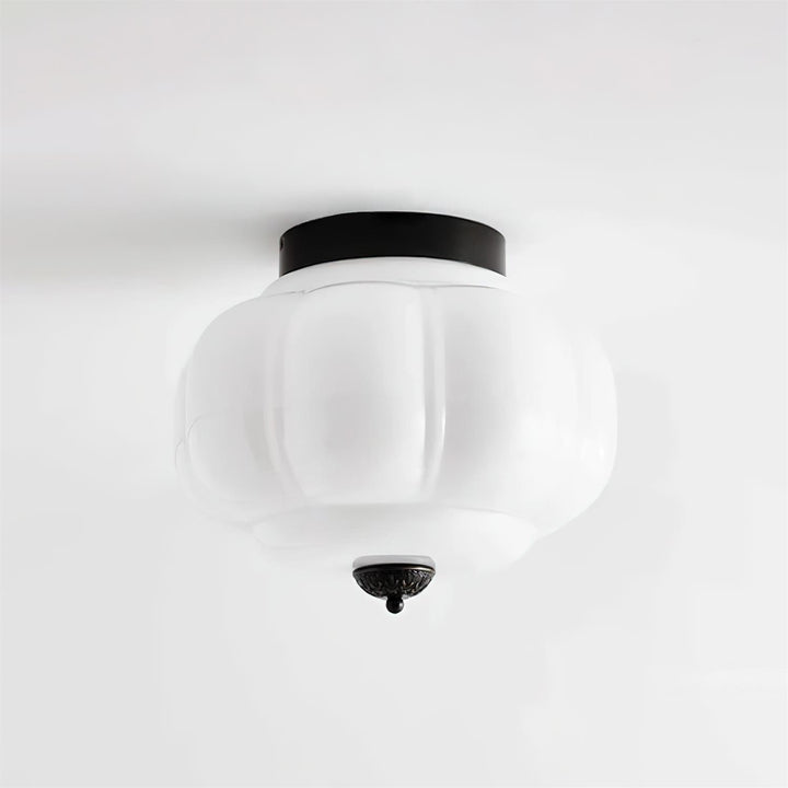 Elyra Lampe de Plafond en Verre Vert - Neutralighting