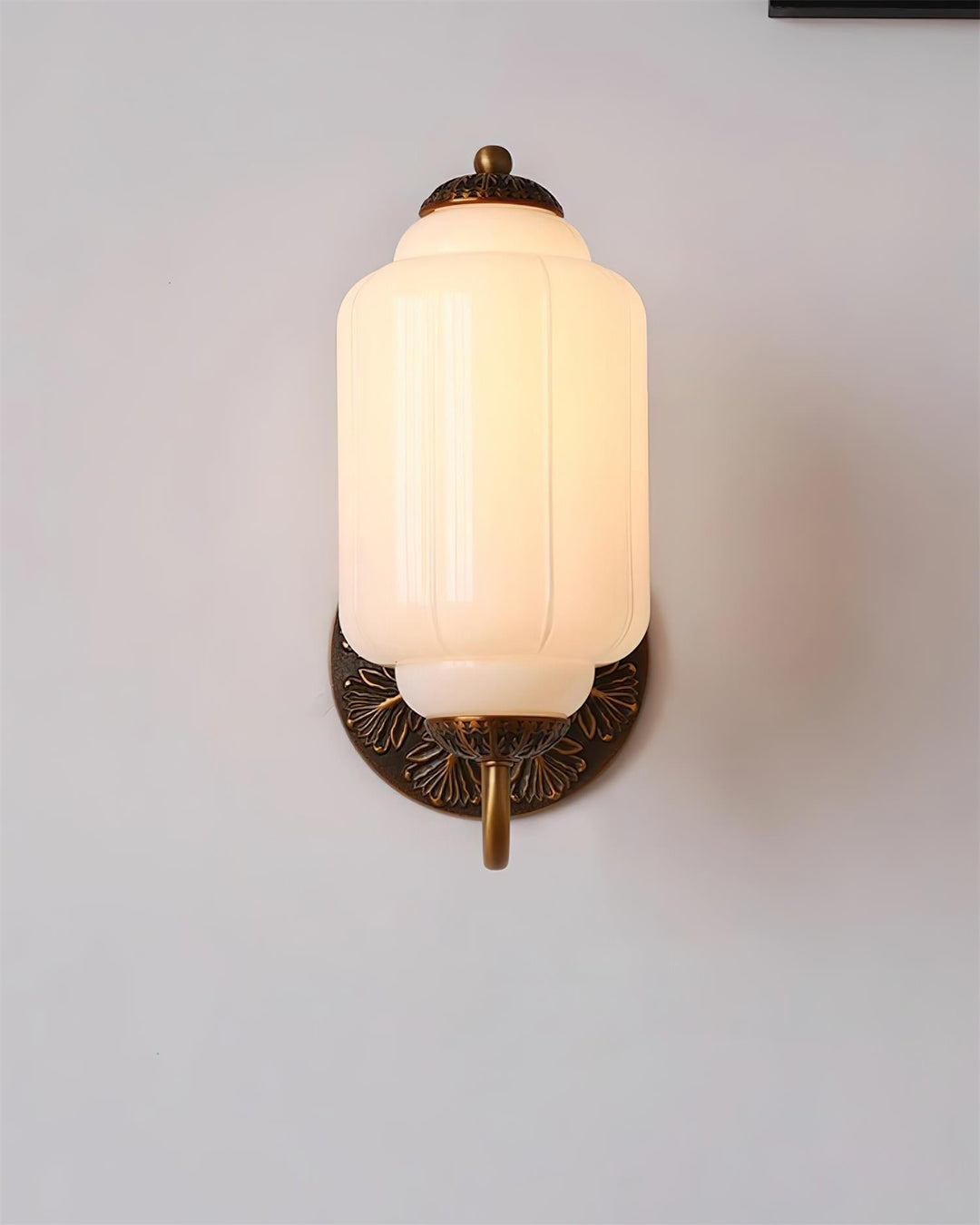 Melvane Applique murale vintage en verre rose - Neutralighting