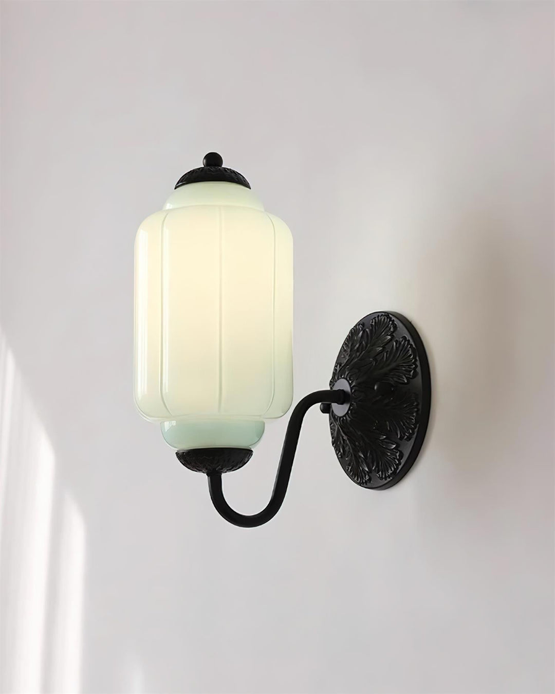 Melvane Applique murale vintage en verre rose - Neutralighting