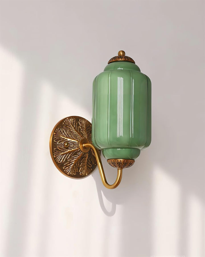 Melvane Applique murale vintage en verre rose - Neutralighting