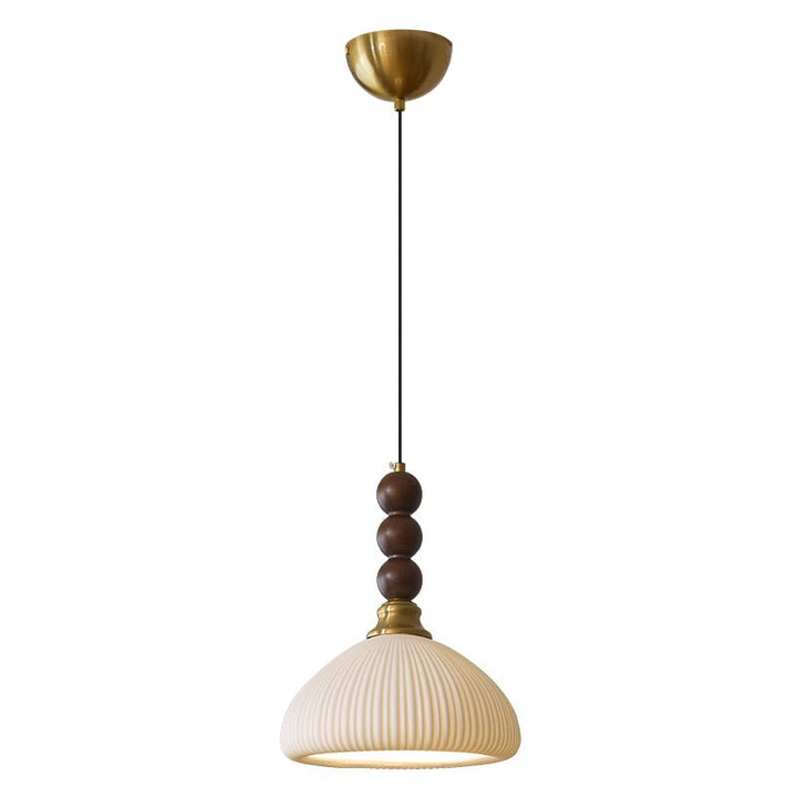Avshaara Suspension en Tissu Vintage et Bois - Neutralighting