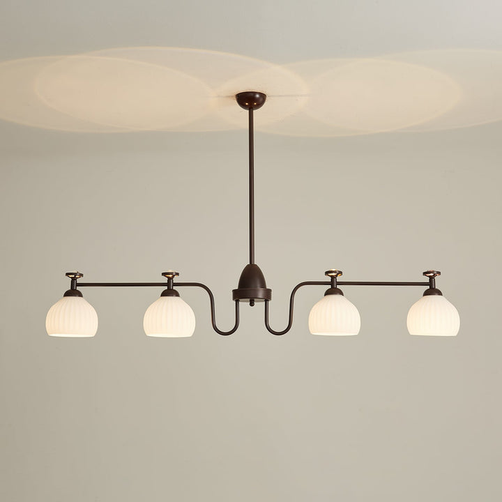 Calaeor Chandelier Premium Élégance en Verre - Neutralighting