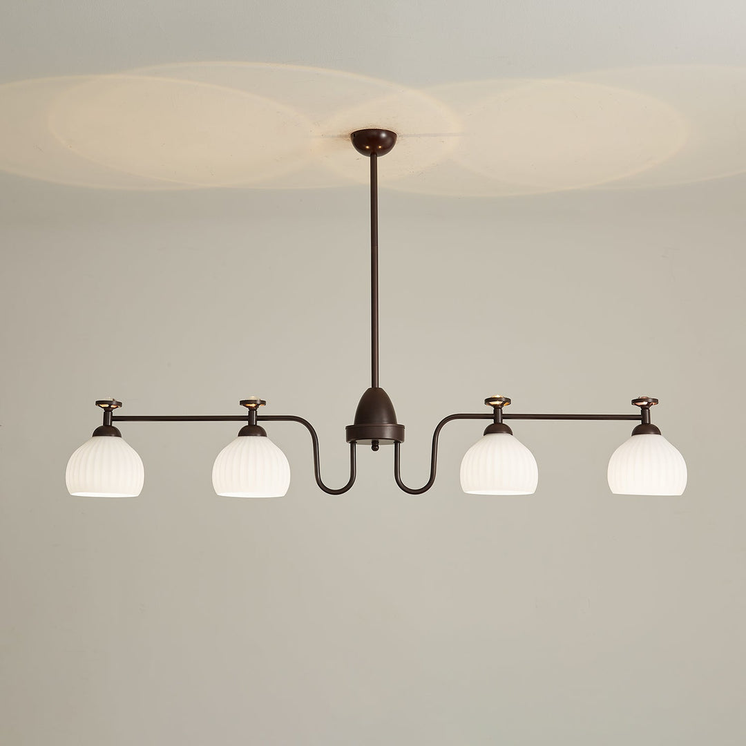 Calaeor Chandelier Premium Élégance en Verre - Neutralighting