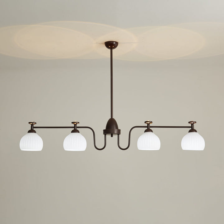 Calaeor Chandelier Premium Élégance en Verre - Neutralighting