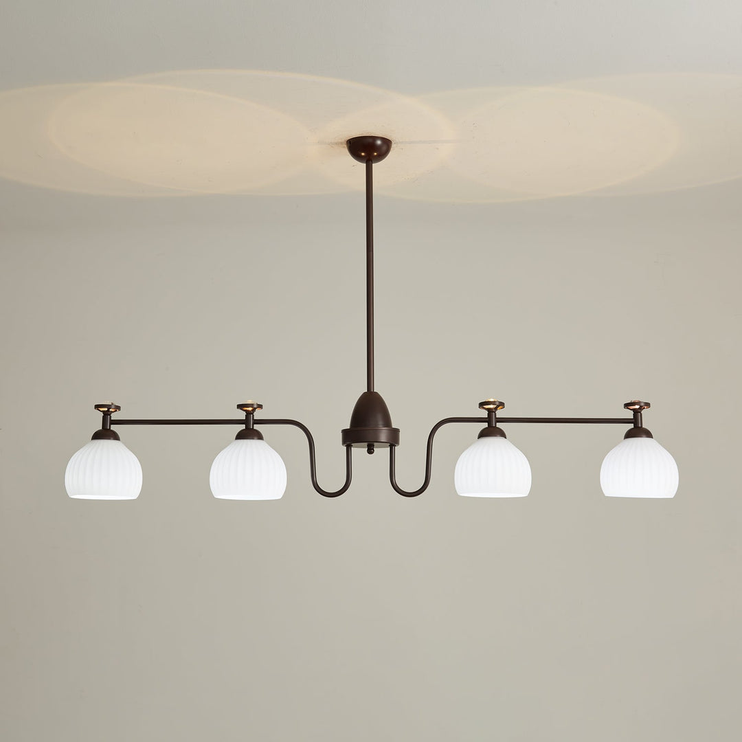 Calaeor Chandelier Premium Élégance en Verre - Neutralighting