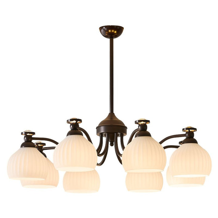 Calaeor Chandelier Premium Élégance en Verre - Neutralighting