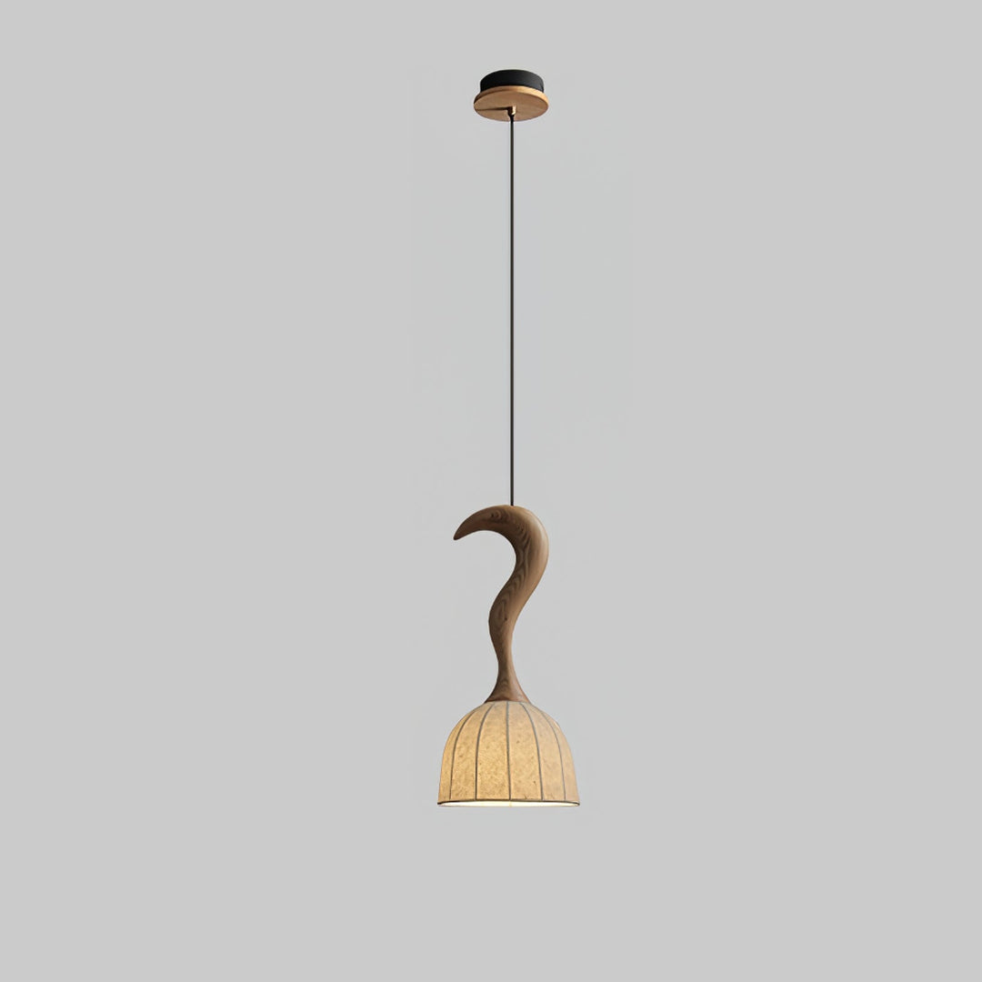 Colire Créativité Tordu Bois Suspension Lumière - Neutralighting