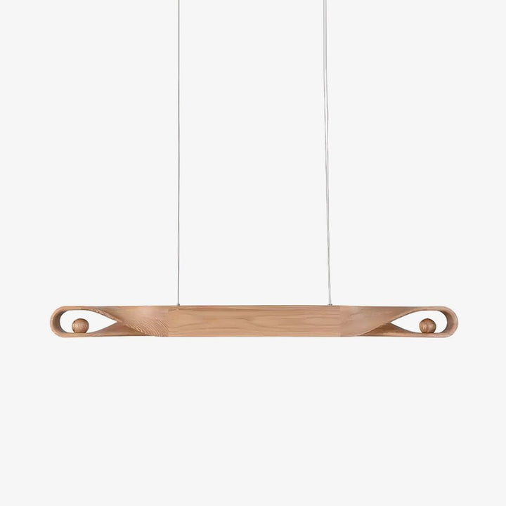 Lustra Suspension en Bois Incurvé Minimaliste - Neutralighting