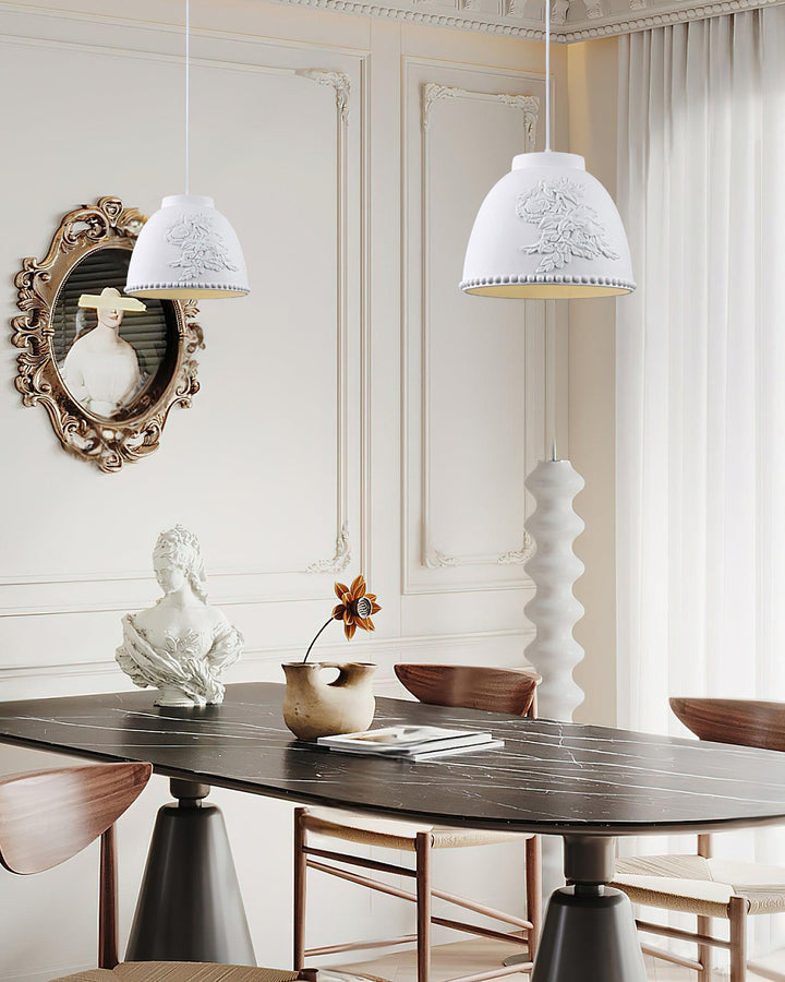 Floral Lampe Pendante Flora Embossée - Neutralighting