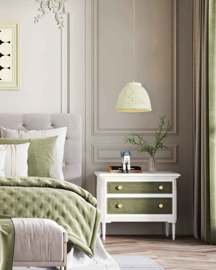 Lampe Floral en Métal – Design Contemporain