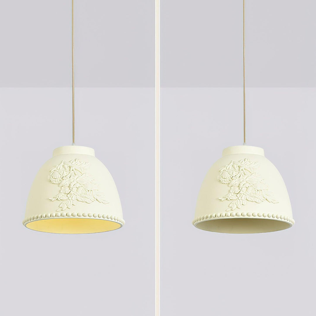 Floral Lampe Pendante Flora Embossée - Neutralighting