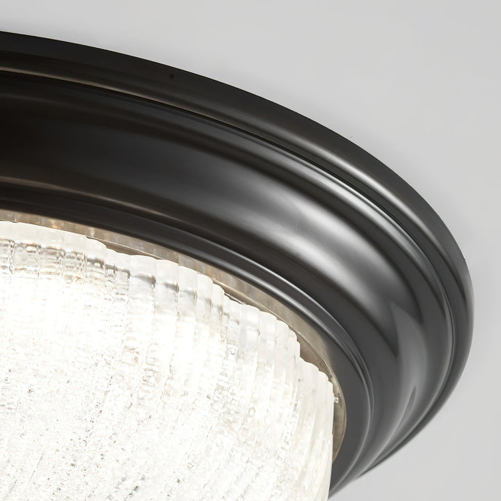 Nyrinis Traditionnel Classique Laiton Verre Plafonnier Lumière - Neutralighting
