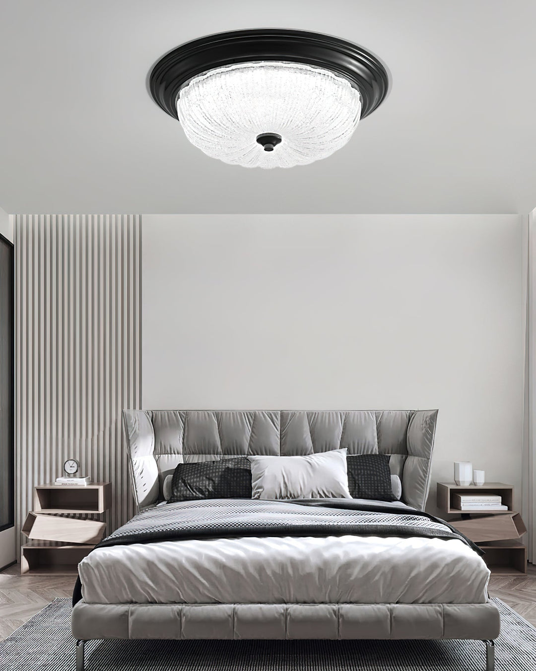 Nyrinis Traditionnel Classique Laiton Verre Plafonnier Lumière - Neutralighting