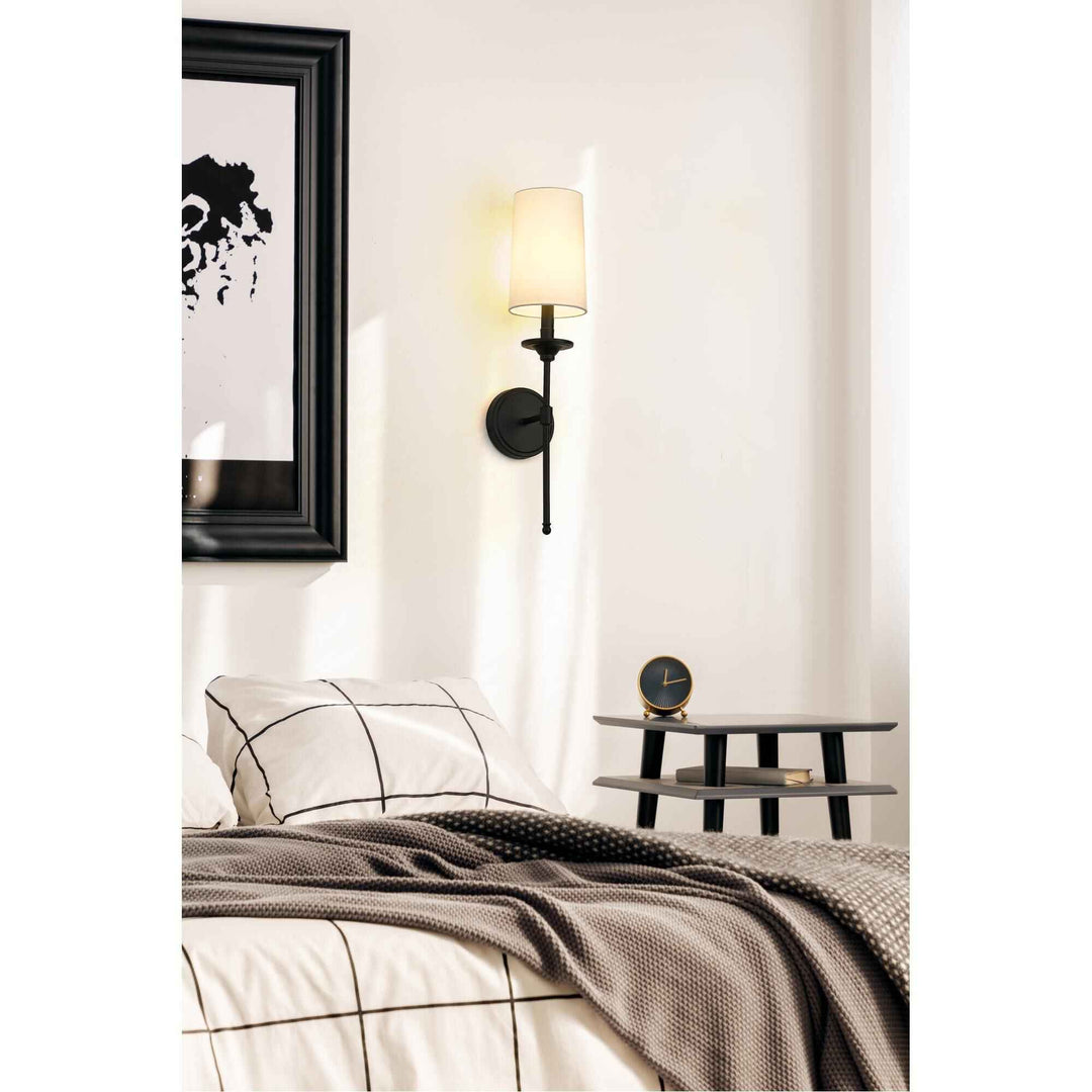 Esileth Laiton 14cm Noir Vintage