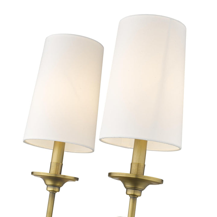 Esileth Applique Murale Laiton Tissu Vintage - Neutralighting