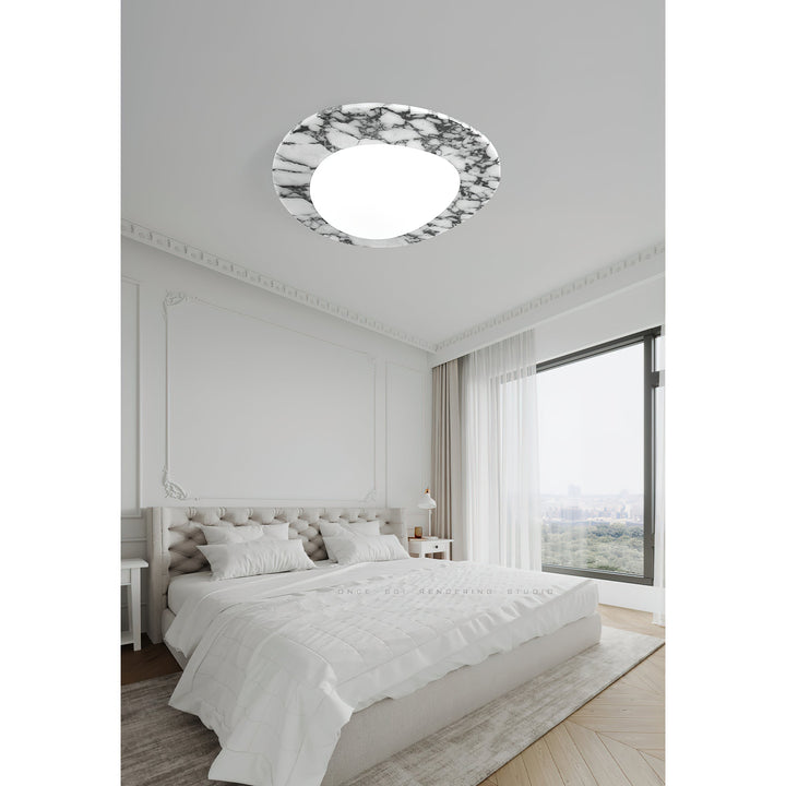 Ceraeion Plafonnier Verre Marbre Moderne Minimaliste - Neutralighting